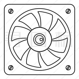 风扇图标