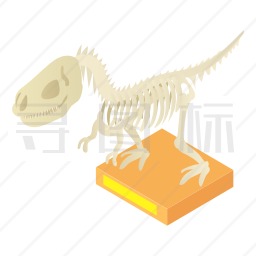 恐龙化石图标