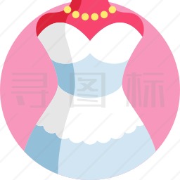 婚纱礼服图标