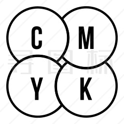 CMYK图标