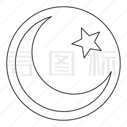 星月图标