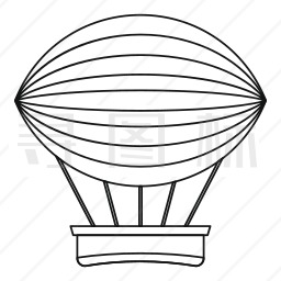 热气球图标