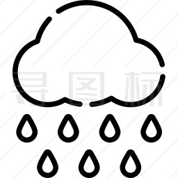 雨图标