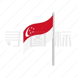 新加坡国旗图标