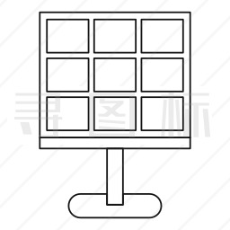 太阳能图标