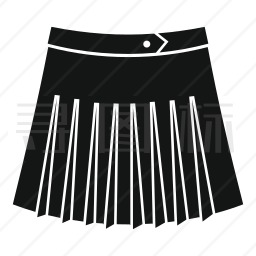 网球短裙图标