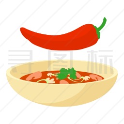 辣椒食物图标