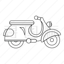 摩托车图标