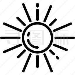 太阳图标