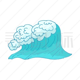 海浪图标