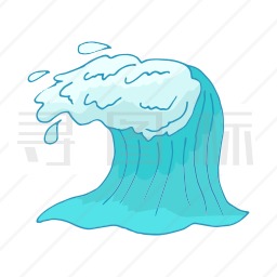 海浪图标