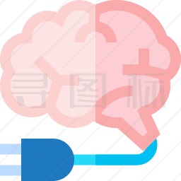 创造性脑图标