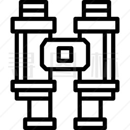 双筒望远镜图标