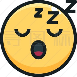 睡觉表情图标
