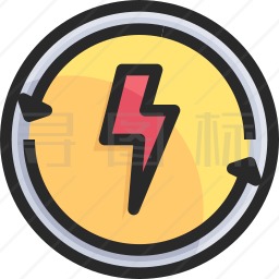 闪电能源图标