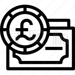 英格兰货币图标