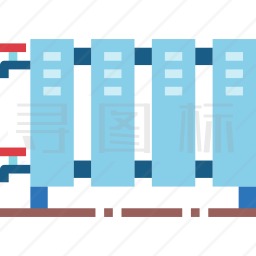 暖气片图标