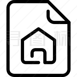 房地产文件图标