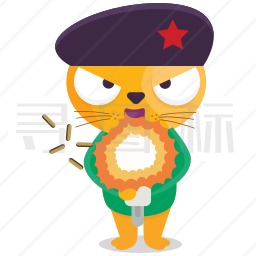 开枪的猫图标