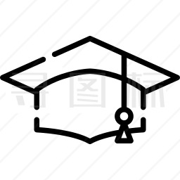 学位帽图标