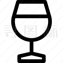 葡萄酒杯图标