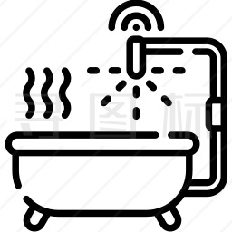 浴盆图标