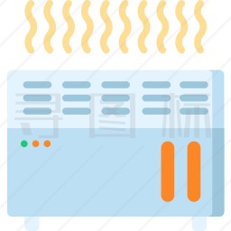 房间加热器图标