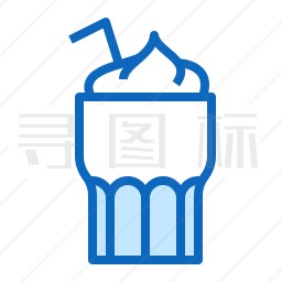 冰淇淋咖啡图标