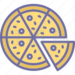 披萨饼图标