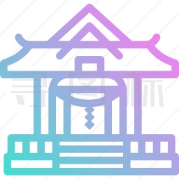 神社图标 有svg Png Eps格式 寻图标