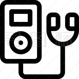 MP3播放器图标