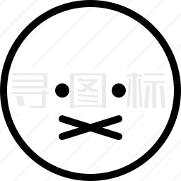 沉默表情图标