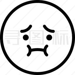 生病表情图标