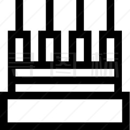 光学纤维图标