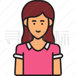 女孩图标