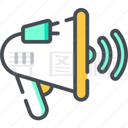 扩音器图标