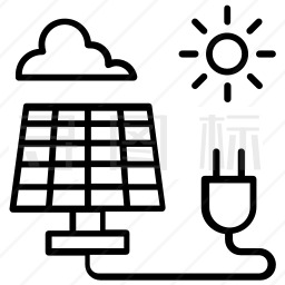 太阳能图标