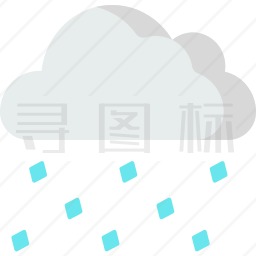 冰雹图标