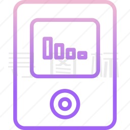 MP3播放器图标