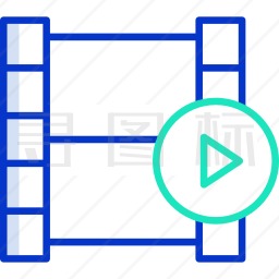 电影胶片图标