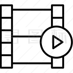 电影胶片图标