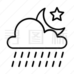 下雨图标