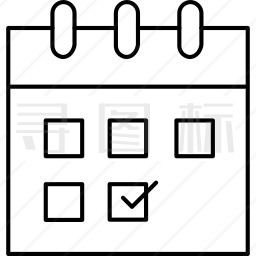 日程安排图标