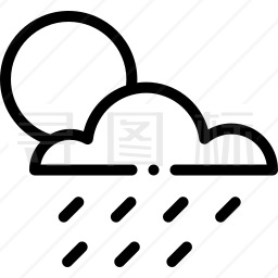 下雨图标