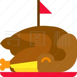 鸡肉图标