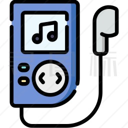 MP3播放器图标