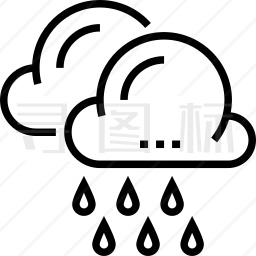 下雨图标