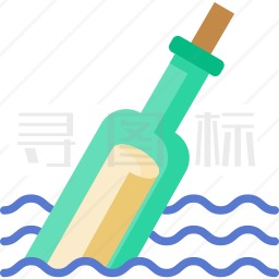 漂流瓶图标