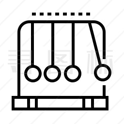 牛顿摇篮图标