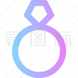 钻石戒指图标